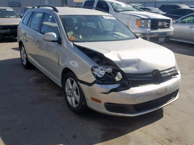 3VWPL7AJXBM702121 - 2011 VOLKSWAGEN JETTA TDI SILVER photo 1