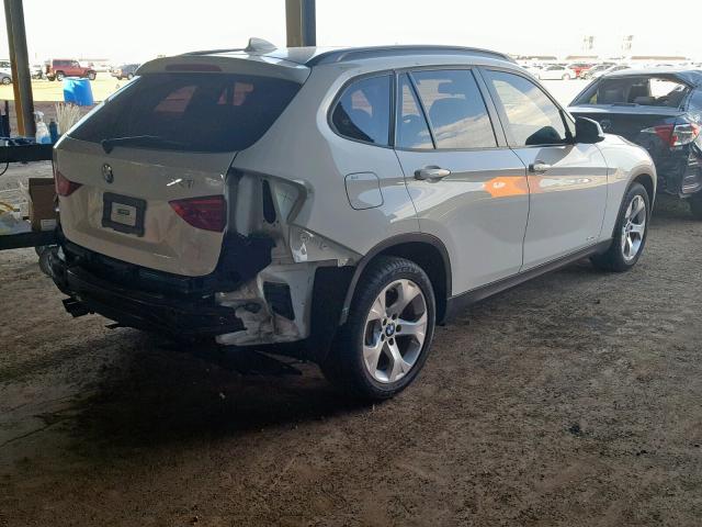 WBAVM1C51EVW53855 - 2014 BMW X1 SDRIVE2 WHITE photo 4