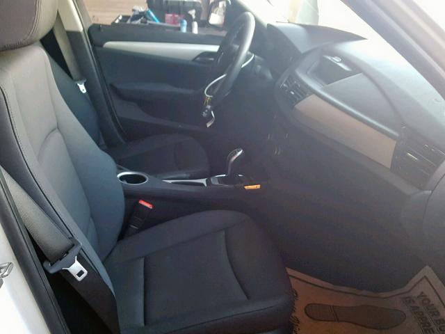 WBAVM1C51EVW53855 - 2014 BMW X1 SDRIVE2 WHITE photo 5