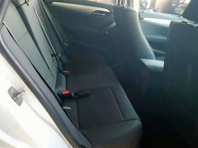 WBAVM1C51EVW53855 - 2014 BMW X1 SDRIVE2 WHITE photo 6