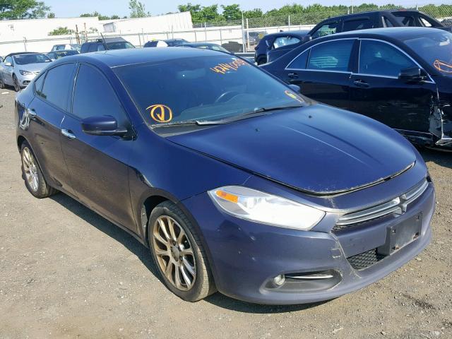 1C3CDFCA8DD199004 - 2013 DODGE DART LIMIT BLUE photo 1