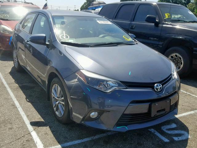 5YFBURHE2FP225844 - 2015 TOYOTA COROLLA L GRAY photo 1