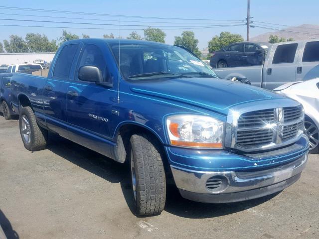 1D7HA18216S548278 - 2006 DODGE RAM 1500 S BLUE photo 1