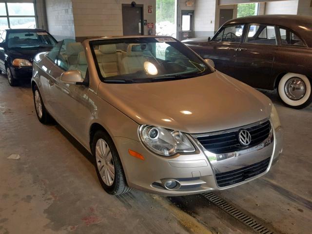 WVWBA71F17V008610 - 2007 VOLKSWAGEN EOS 2.0T TAN photo 1