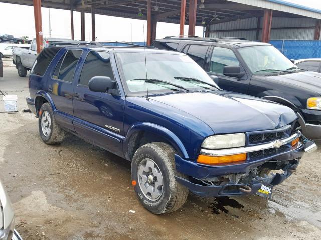 1GNDT13X94K133980 - 2004 CHEVROLET BLAZER BLUE photo 1