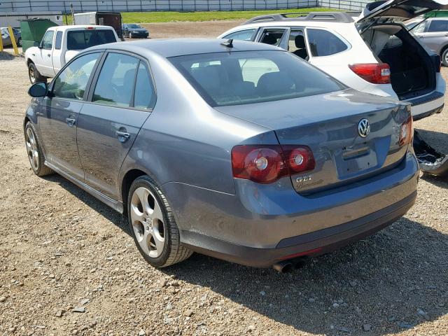 3VWDJ71K88M087966 - 2008 VOLKSWAGEN GLI ნაცრისფერი ფოტო 3