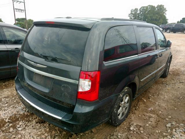 2C4RC1CG8CR144015 - 2012 CHRYSLER TOWN & COU GRAY photo 4