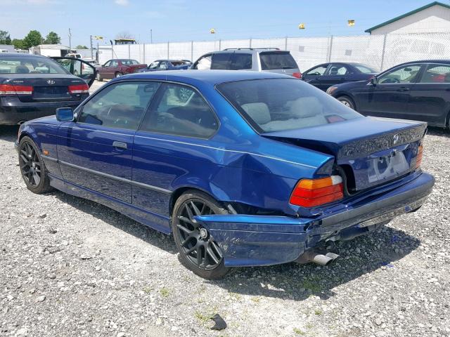 WBABF8330XEH64620 - 1999 BMW 323 IS AUT BLUE photo 3