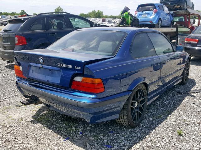 WBABF8330XEH64620 - 1999 BMW 323 IS AUT BLUE photo 4