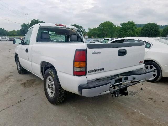 1GTEC14V94Z339737 - 2004 GMC NEW SIERRA WHITE photo 3