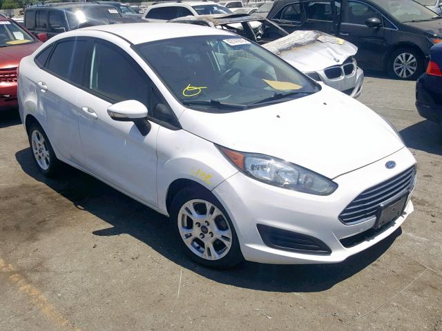 3FADP4BJ2EM148705 - 2014 FORD FIESTA SE WHITE photo 1