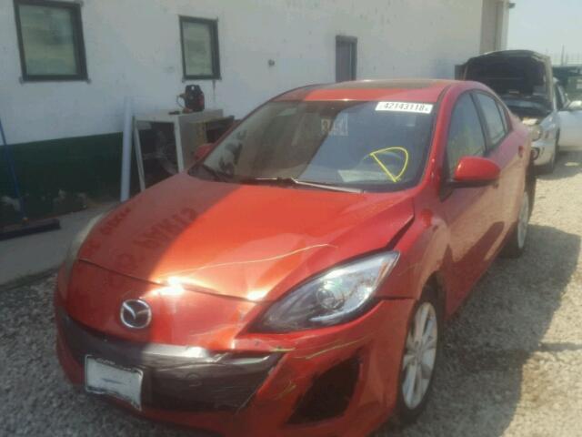 JM1BL1W5XB1449983 - 2011 MAZDA 3 S RED photo 2