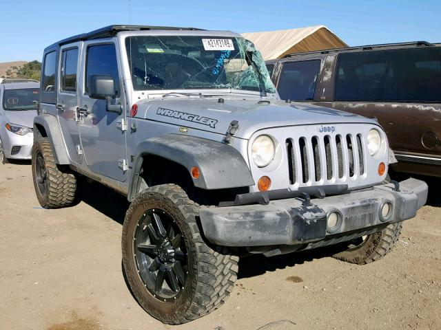 1J4GB39107L227844 - 2007 JEEP WRANGLER X GRAY photo 1