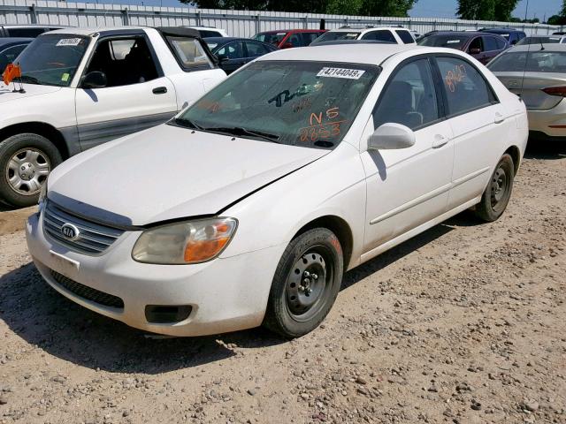 KNAFE122475412853 - 2007 KIA SPECTRA EX WHITE photo 2