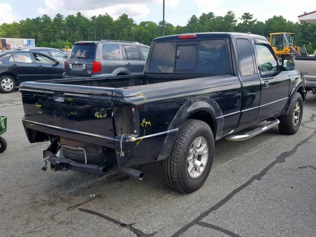 1FTZR45E09PA54878 - 2009 FORD RANGER SUP BLACK photo 4