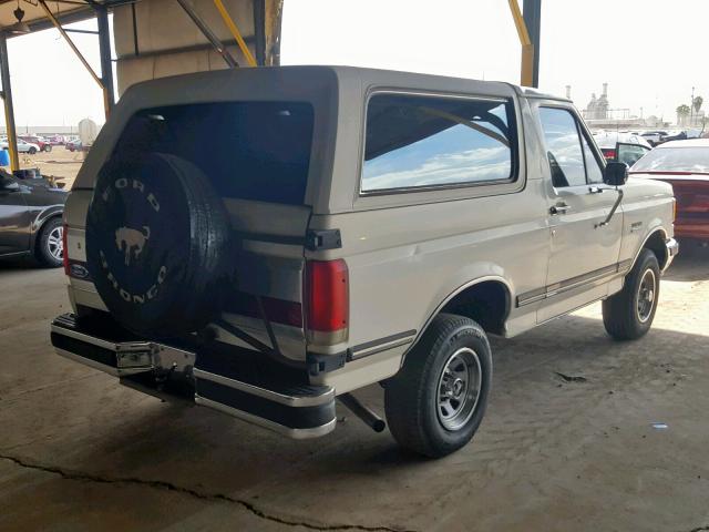 1FMEU15N9KLB00566 - 1989 FORD BRONCO U10 WHITE photo 4