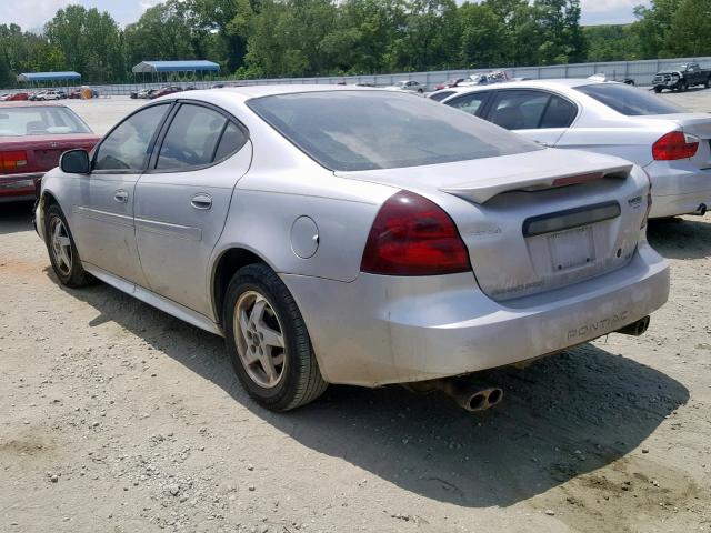 2G2WP522X41152898 - 2004 PONTIAC GRAND PRIX GRAY photo 3