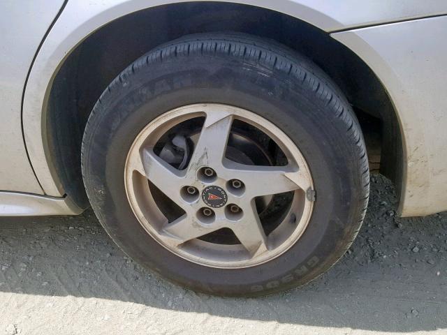 2G2WP522X41152898 - 2004 PONTIAC GRAND PRIX GRAY photo 9