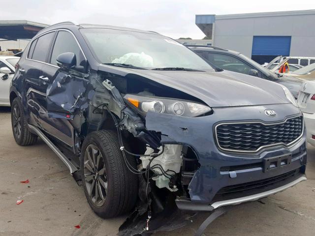 KNDPN3ACXJ7450774 - 2018 KIA SPORTAGE E BLUE photo 1