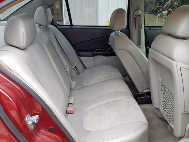 1G1ZU53876F201354 - 2006 CHEVROLET MALIBU LTZ მუქწითელი ფოტო 6