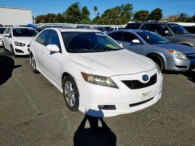 4T1BE46K47U527368 - 2007 TOYOTA CAMRY NEW WHITE photo 1