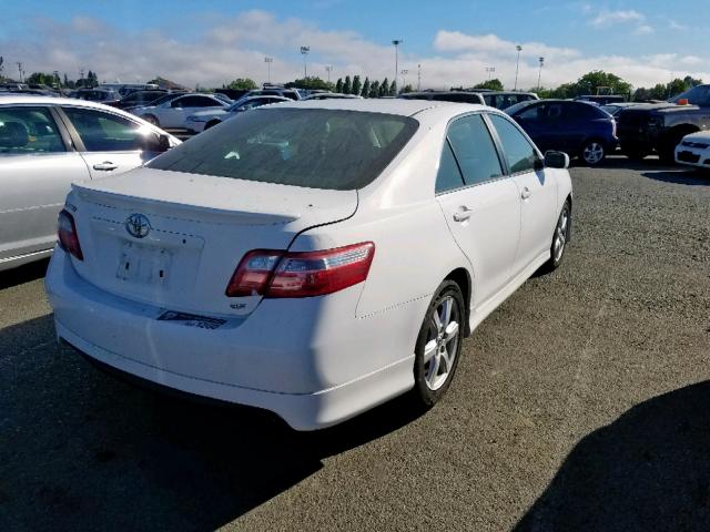 4T1BE46K47U527368 - 2007 TOYOTA CAMRY NEW WHITE photo 4