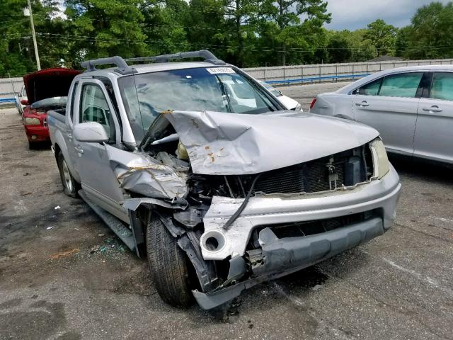 1N6AD07U38C440903 - 2008 NISSAN FRONTIER C SILVER photo 1