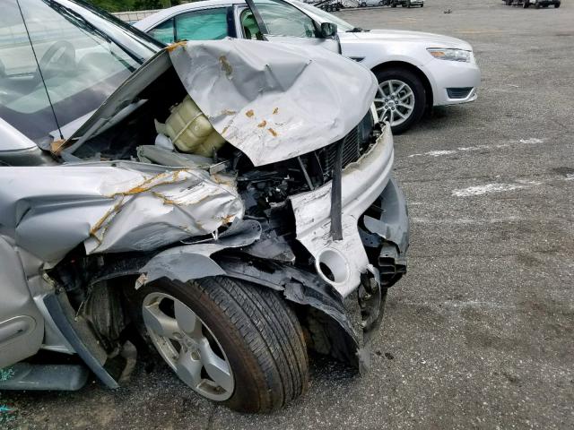 1N6AD07U38C440903 - 2008 NISSAN FRONTIER C SILVER photo 9