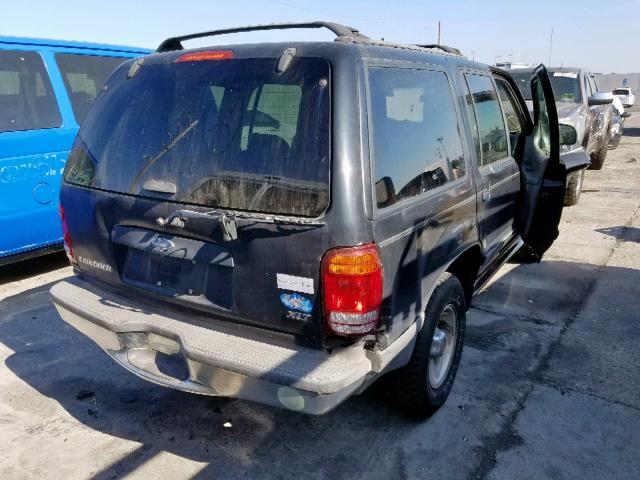 1FMZU32X3WZC20756 - 1998 FORD EXPLORER BLACK photo 4