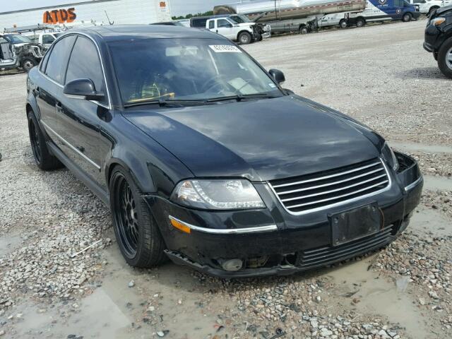 WVWAE63B95P042171 - 2005 VOLKSWAGEN PASSAT GLS BLACK photo 1