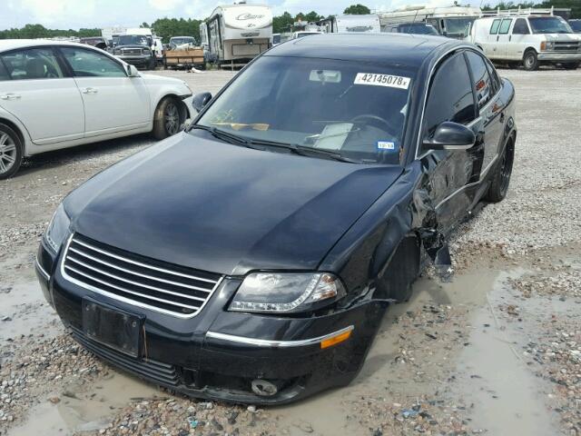 WVWAE63B95P042171 - 2005 VOLKSWAGEN PASSAT GLS BLACK photo 2