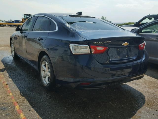 1G1ZB5ST4GF309945 - 2016 CHEVROLET MALIBU LS 蓝色 照片 3