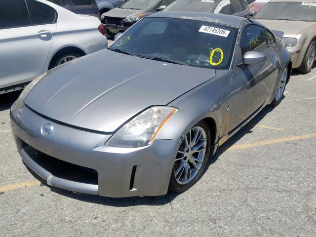 JN1AZ34D73T102247 - 2003 NISSAN 350Z COUPE SILVER photo 2