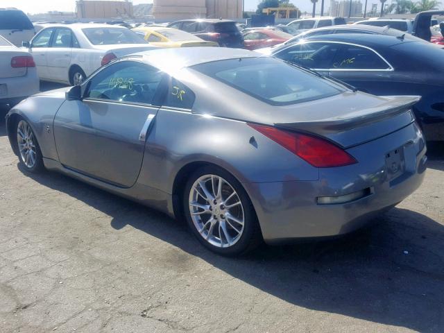 JN1AZ34D73T102247 - 2003 NISSAN 350Z COUPE SILVER photo 3