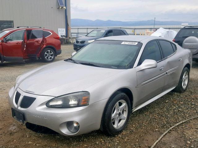 2G2WP552161295821 - 2006 PONTIAC GRAND PRIX Күміс фото 2