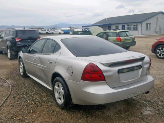 2G2WP552161295821 - 2006 PONTIAC GRAND PRIX Күміс фото 3