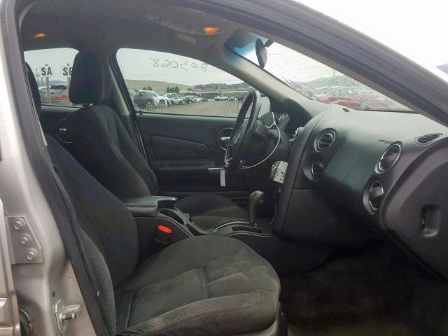 2G2WP552161295821 - 2006 PONTIAC GRAND PRIX Күміс фото 5