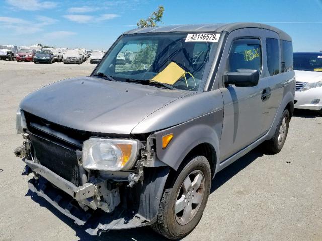 5J6YH27614L028213 - 2004 HONDA ELEMENT EX TAN photo 2