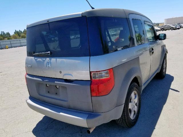 5J6YH27614L028213 - 2004 HONDA ELEMENT EX TAN photo 4