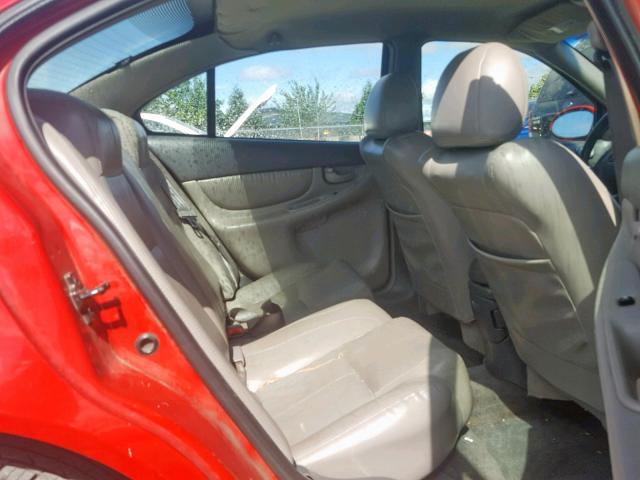 1G3NF52E81C123121 - 2001 OLDSMOBILE ALERO GLS RED photo 6