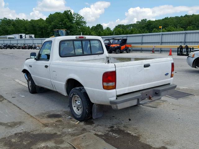 1FTCR10A1VPB49386 - 1997 FORD RANGER WHITE photo 3