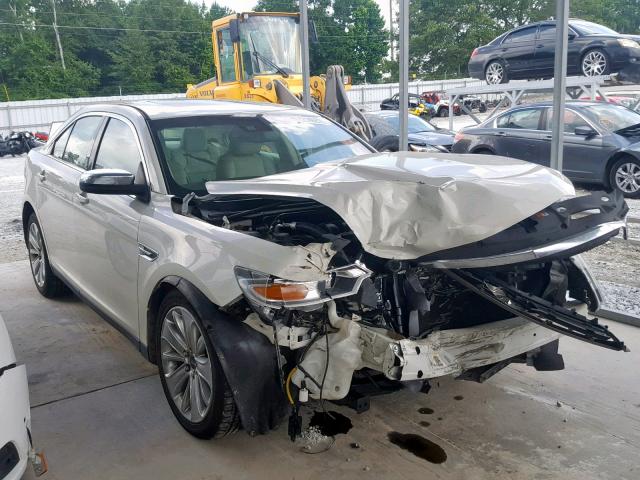 1FAHP2FW4AG164775 - 2010 FORD TAURUS LIM WHITE photo 1