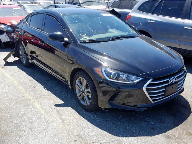 5NPD84LF7JH364499 - 2018 HYUNDAI ELANTRA SE BLACK photo 1