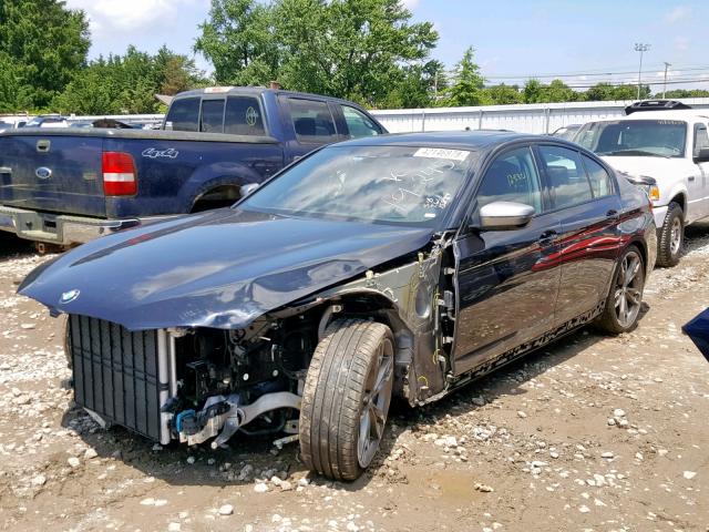 WBAJB9C57KB288534 - 2019 BMW M550XI BLACK photo 2