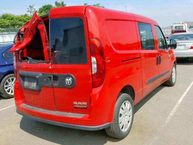 ZFBERFBT7G6A97779 - 2016 RAM PROMASTER 红色 照片 4