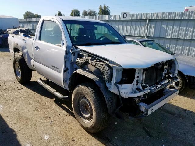 5TENX62N36Z193234 - 2006 TOYOTA TACOMA PRE WHITE photo 1