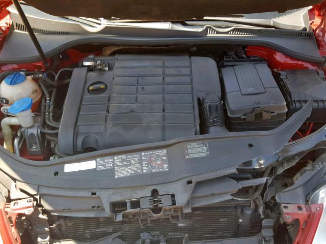 WVWFA71F77V029706 - 2007 VOLKSWAGEN EOS 2.0T L RED photo 7