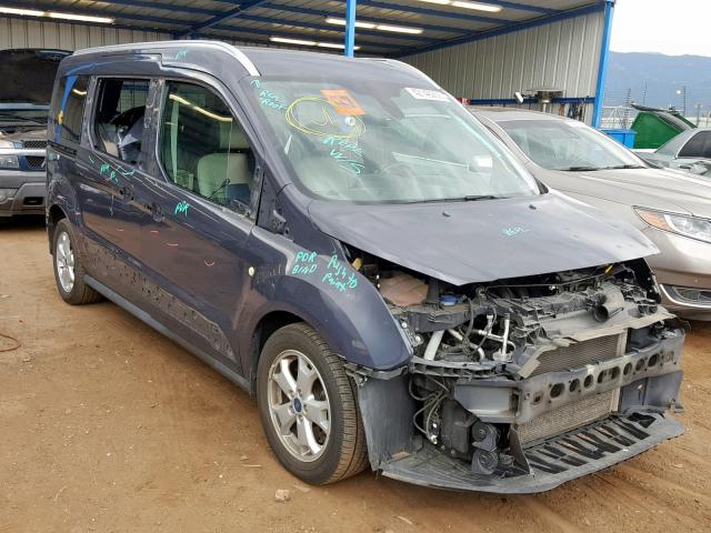 NM0GE9G73E1149895 - 2014 FORD TRANSIT CO BLUE photo 1