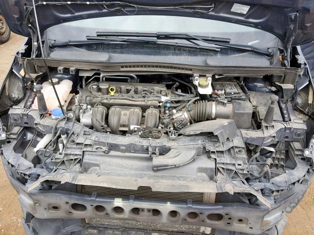 NM0GE9G73E1149895 - 2014 FORD TRANSIT CO BLUE photo 7