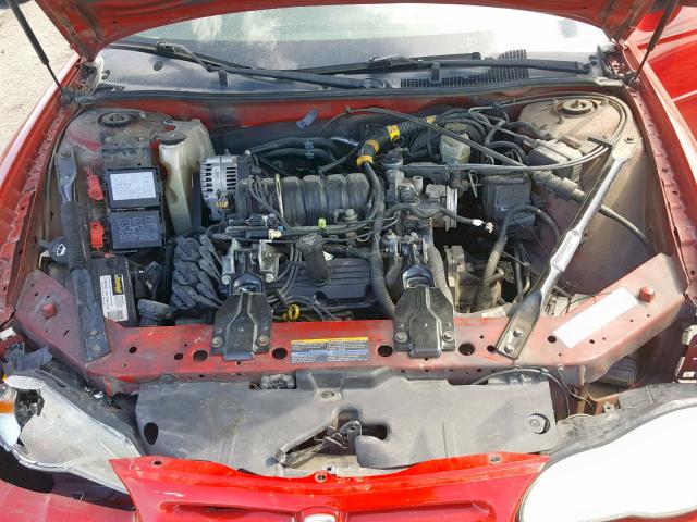 2G1WX12K549448782 - 2004 CHEVROLET MONTE CARL RED photo 7